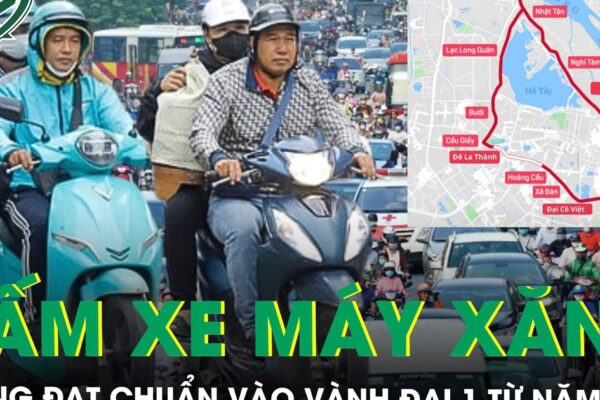 Hà Nội sẽ cấm xe máy xăng không đạt chuẩn vào Vành đai 1 từ năm 2028, hỗ trợ 20 triệu đồng cho hộ nghèo chuyển đổi phương tiện giao thông xanh
