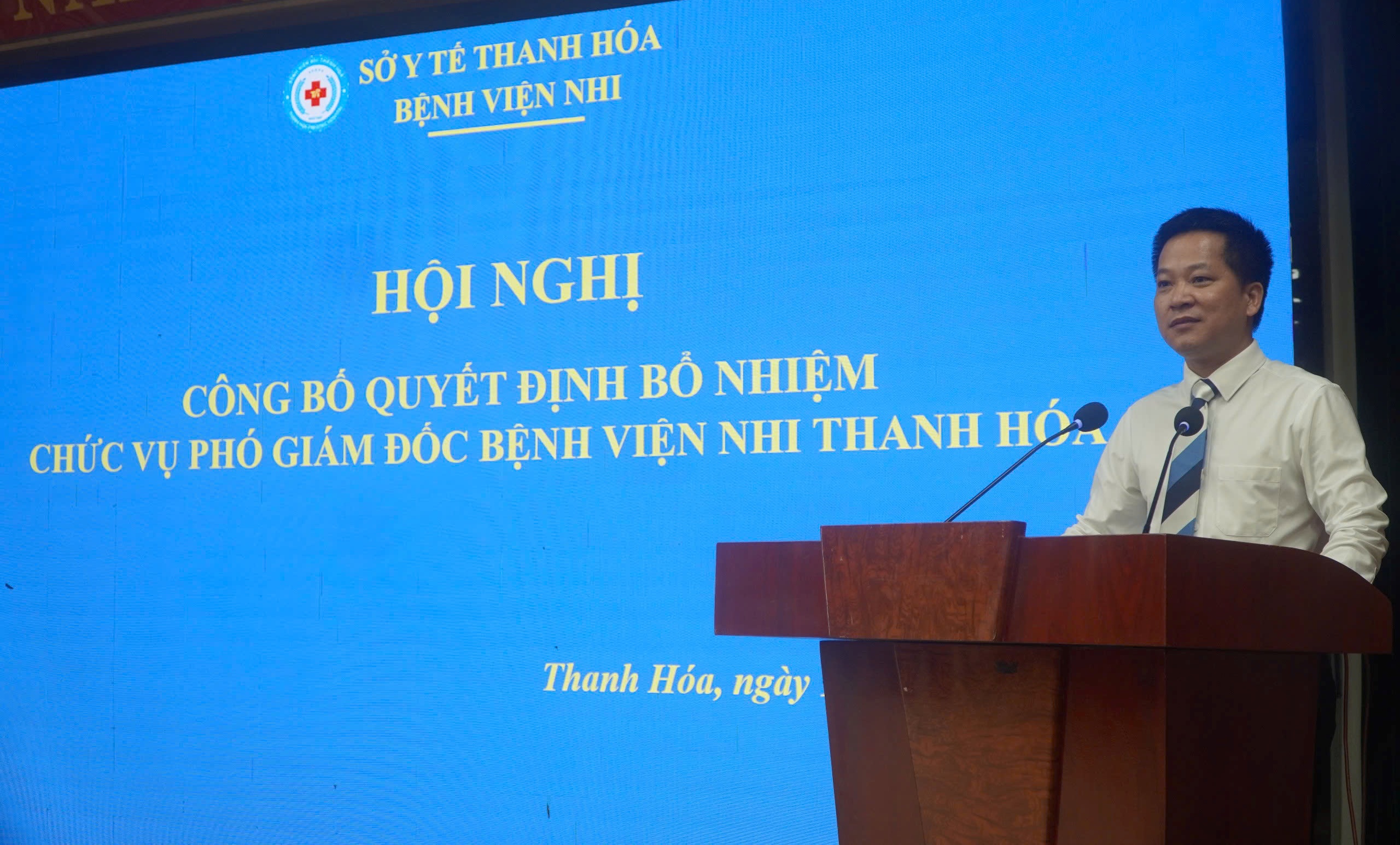 z7944711009422a6539508cef7d8ff894707912332d06f-17816623551211768272942 Tiến sĩ Nguyễn Hữu Thành được bổ nhiệm làm Phó Giám đốc Bệnh viện Nhi Thanh Hóa - Ảnh 3.
